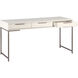 Rebel 59.25 X 23.75 inch Champagne Gold / Cream Desk